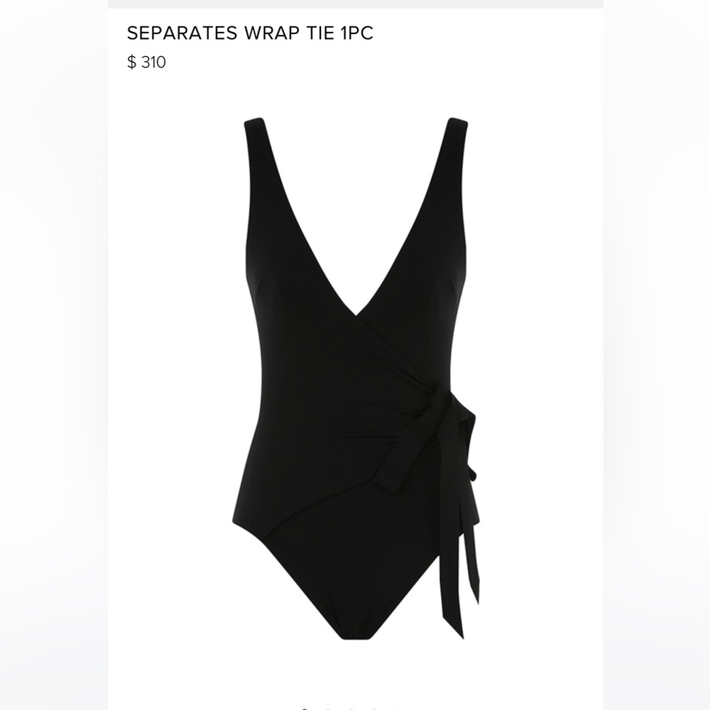 Zimmermann separates wrap tie one piece